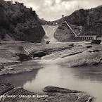 Il fiume Savio a valle della Diga