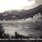 Vista sul Santuario della Madonna Pellegrina anni' 50